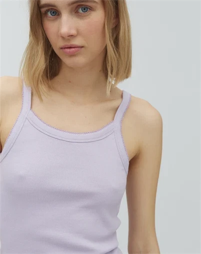 Mbym - Essa Crochet-M Top - Orchid Petal